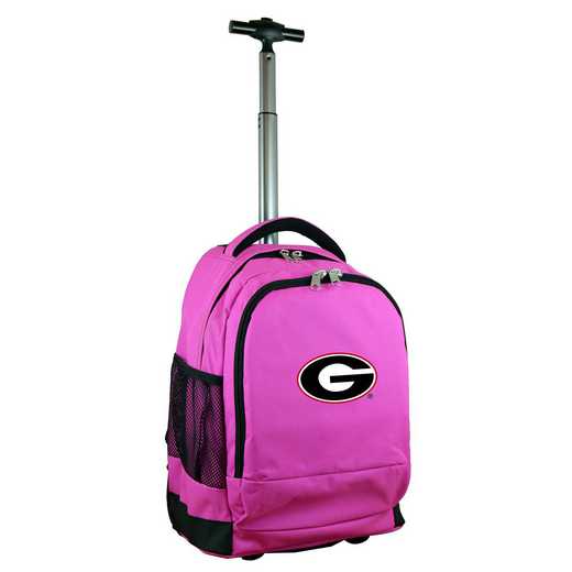 CLGAL780-PK: NCAA Georgia Bulldogs Wheeled Premium Backpack